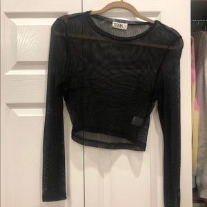 LF Mesh Long Sleeve Top